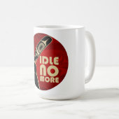 Laufen Sie nicht mehr Tasse leer (VorderseiteRechts)