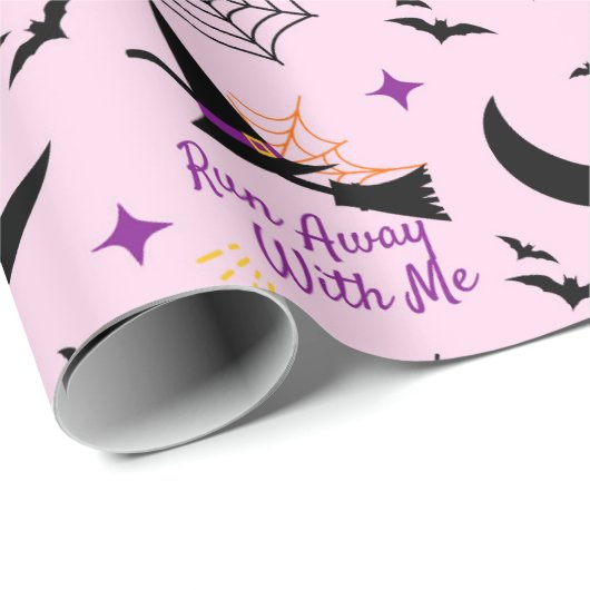 Laufen Sie weg mit mir Geschenkpapier (Rolleneckpunkt)