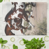 Laufen Sie wie der Wind - galoppierende Handtuch (Gefaltet)