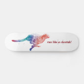 Laufen Sie wie ein Gepard Skateboard (Horizontal)