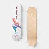 Laufen Sie wie ein Gepard Skateboard (Vorderseite)