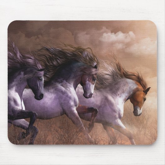 Laufen Sie zur Freiheit Mousepad (Vorne)