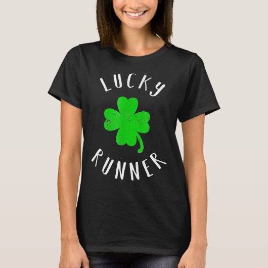 Laufen - St Patricks Day Running Shirt - Vintag L (Vorderseite)