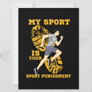 Laufen - Strafe des Sports
