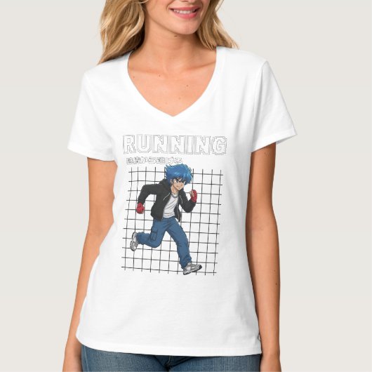 Laufen T-Shirt (Vorderseite)