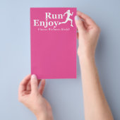 Laufen und genießen flyer (Handgriff)