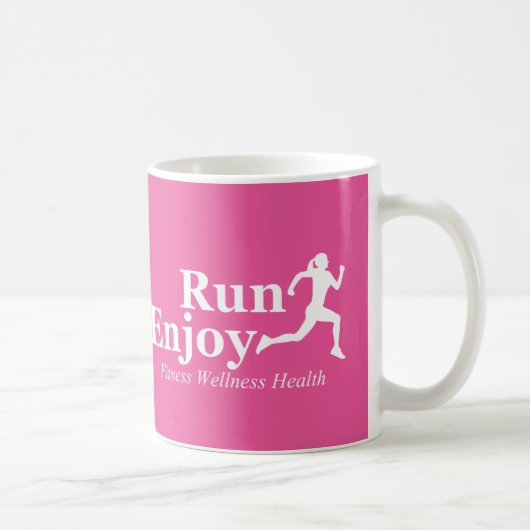Laufen und genießen kaffeetasse (Rechts)
