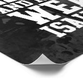 Laufen und nicht ermüden Christliche Bibel laufen Poster (Ecke)