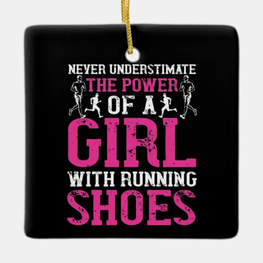 Laufen - Unterschätzen Sie nie den Meister Keramikornament (Vorderseite)