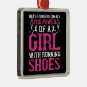 Laufen - Unterschätzen Sie nie den Meister Ornament Aus Metall (Rechts)