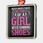 Laufen - Unterschätzen Sie nie den Meister Ornament Aus Metall (Links)