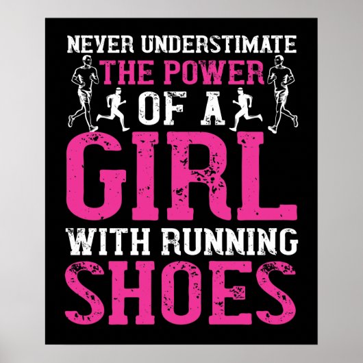 Laufen - Unterschätzen Sie nie den Meister Poster (Vorne)