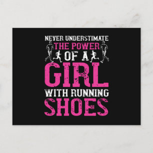 Laufen - Unterschätzen Sie nie den Meister Postkarte