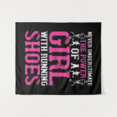 Laufen - Unterschätzen Sie nie den Meister Wandteppich (Vorderseite (Horizontal))