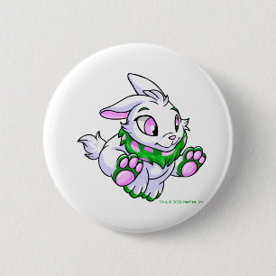 Laufen von grünem Cybunny Button