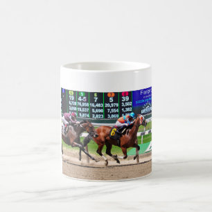 Laufen von schönem Belmont Park Kaffeetasse