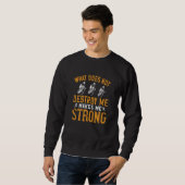 Laufen - Was mich nicht zerstört Sweatshirt (Vorne ganz)