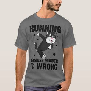 Laufen, weil Mord falsch ist Vintage T-Shirt