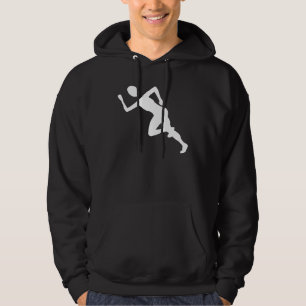 Laufen - weiß hoodie