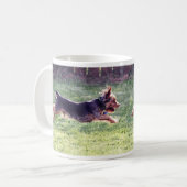 Laufen Yorkshires Terrier Kaffeetasse (Vorderseite Links)