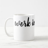 laufende Arbeiten Kaffeetasse (Links)