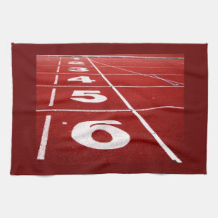 Laufende Bahn Handtuch