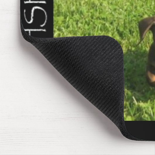 Laufende Dackel Mousepad (Ecke)