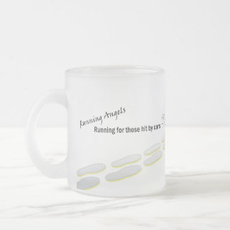 Laufende Engels-Glas-Tasse Mattglastasse