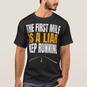 Laufende Fitness Motivierend Runner T-Shirt