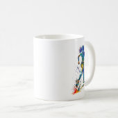 Laufende Frau Kaffeetasse (VorderseiteRechts)