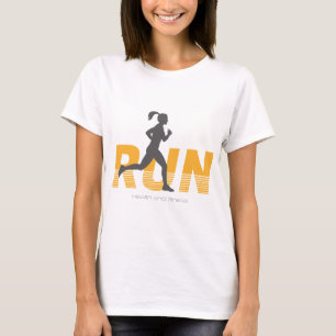 Laufende Frau T-Shirt