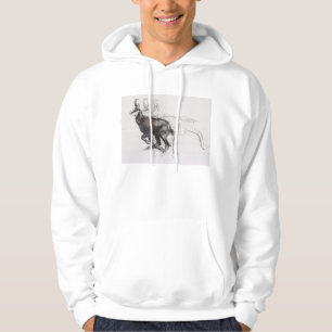 Laufende Gämse Hoodie