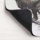 Laufende Gämse Mousepad (Ecke)