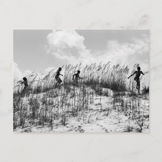 Laufende gefälschte Postkarte (Vorderseite)