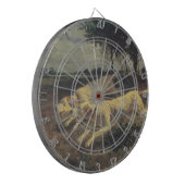 Laufende Hunde (Beagles) (von Constant Troyon) Dartscheibe (Vorderseite Links)