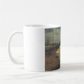 Laufende Hunde (Beagles) (von Constant Troyon) Kaffeetasse (Links)