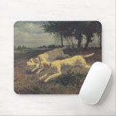 Laufende Hunde (Beagles) (von Constant Troyon) Mousepad (Mit Mouse)