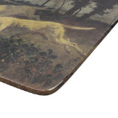 Laufende Hunde (Beagles) (von Constant Troyon) Schneidebrett (Ecke)