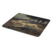 Laufende Hunde (Beagles) (von Constant Troyon) Schneidebrett (Ecke)