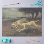 Laufende Hunde (Beagles) (von Constant Troyon) Seidenpapier (Basteln)