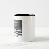 Laufende Hunde-Tasse Zweifarbige Tasse (Mittel)