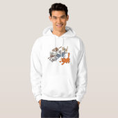 Laufende Katzen Hoodie (Vorne ganz)