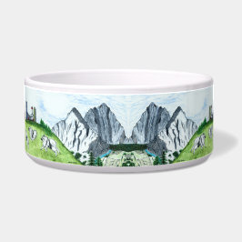 Laufende Keeshonden Hundeschüssel Napf