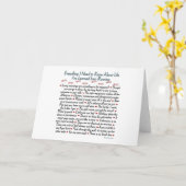 Laufende Leben-Lektionen Karte (Gelbe Blume)