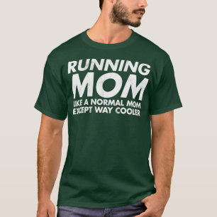 Laufende Mama Geschenke für Mutterfrauen in Überei T-Shirt