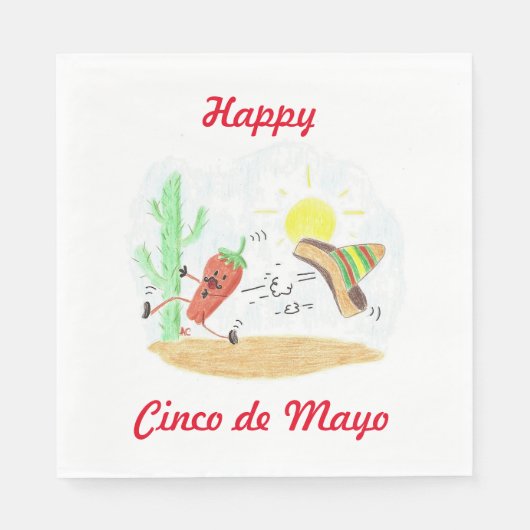 Laufende Papierservietten von Habanero (Vorderseite)