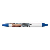 Laufende Pferde, die Stift schreiben (Vorderseite)