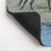 laufende Pferde Mousepad (Ecke)