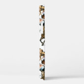 Laufende Pferde nahtlos Muster. Amerikanischer Cow Case-Mate iPhone Hülle (Rückseite / Rechts)