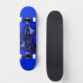 Laufende Pferde-Skateboard Skateboard (Vorderseite)